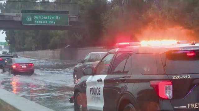 'Powerhouse' storm pounds Bay Area, wreaking havoc on roadways