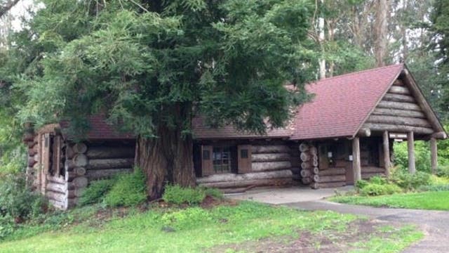 Historic 111-year-old Pioneer Log Cabin in Golden Gate Park to be available for rent