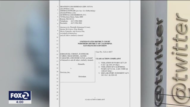 Twitter's cold layoff process and the law