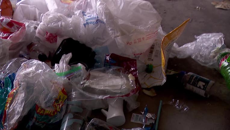 Plastic waste