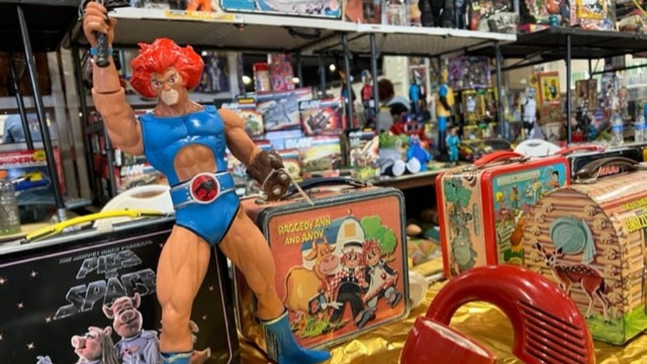 Nostalgia for sale San Jose Super Toy Show a fantasyland for kids