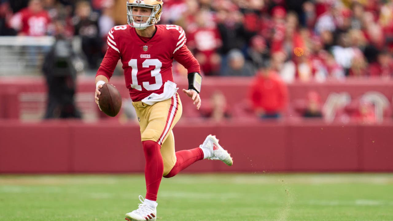 Brock Purdy injury update: 49ers QB dealing with an oblique injury, limited  in Week 15 - DraftKings Network