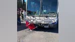 Bus strikes multiple cars in Serramonte Center parking lot