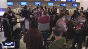 Christmas day flight cancellations cause travel nightmares across Bay Area