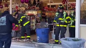 Car smashes into Menlo Park Safeway store leaving employee injured