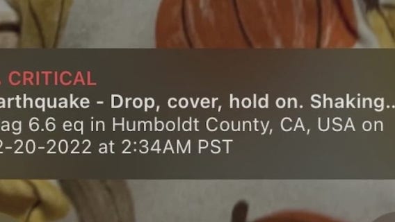 MyShake app wakes people far from quake's epicenter