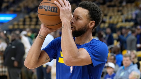 Steph Curry making 'good progress' following sholder injury