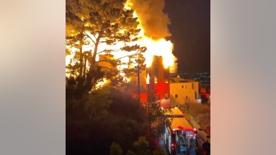 Crews respond to 2-alarm blaze at residential building in Bernal Heights