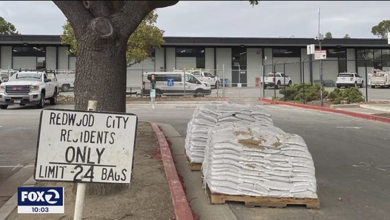 Soggy afternoon in San Rafael, residents break out umbrellas
