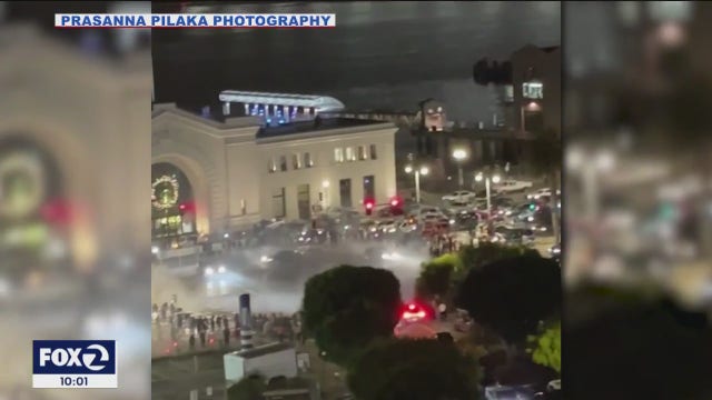 No arrests in weekend sideshows: 'Never saw this before in person,' bystander says