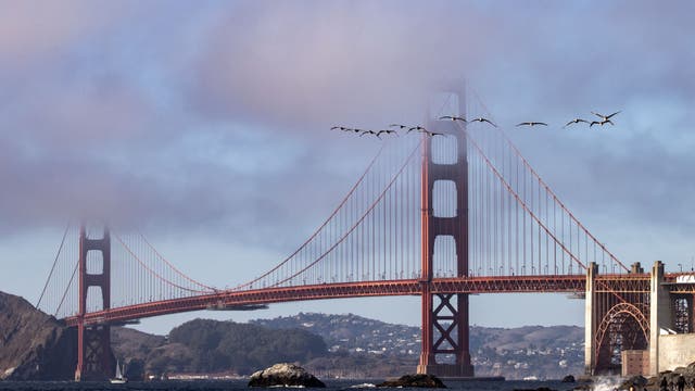 Nightly lane closures on Golden Gate bridge begins Monday night