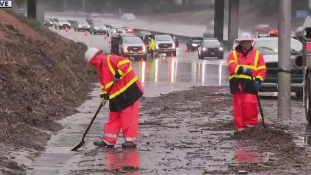 Rain slams Bay Area, snow covers Sierra