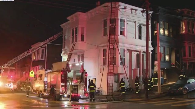 7 displaced in San Francisco Noe Valley fire