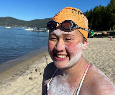 Bay Area teen swims from Ireland to Scotland, for 'every single person' ever touched by cancer
