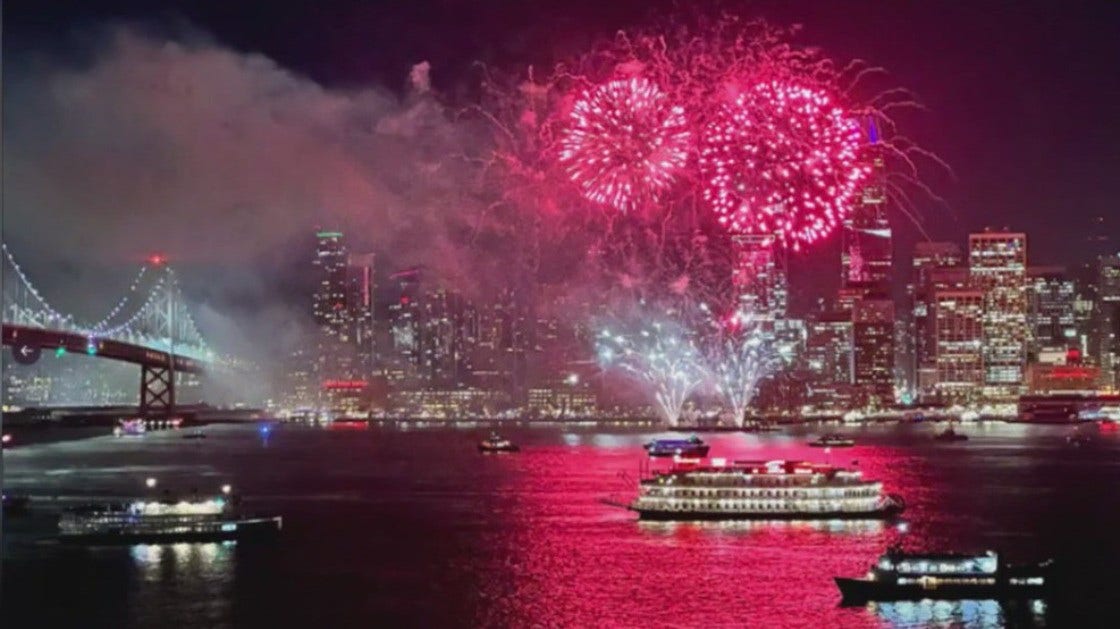 NYE 2026: Best New Year's Eve fireworks, family-friendly festivities in the Bay Area