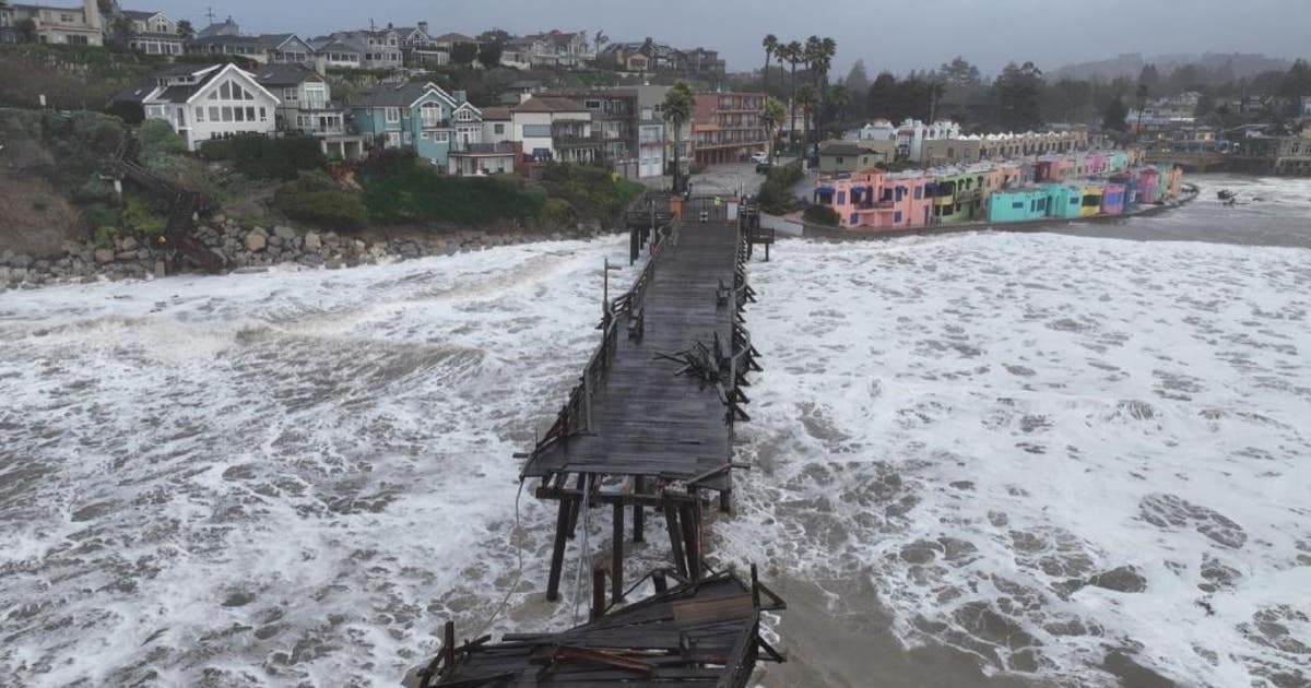Capitola, Seacliff piers in Santa Cruz County torn apart in storm | KTVU FOX 2