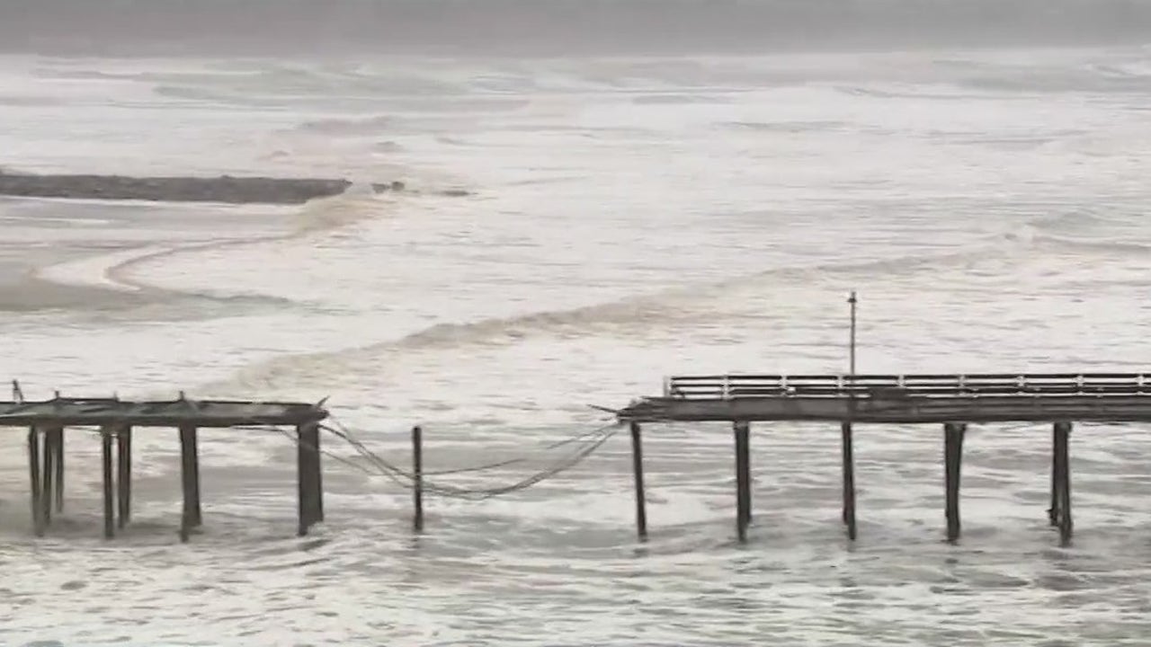 Capitola in state of emergency after storm knocks out power, historic pier