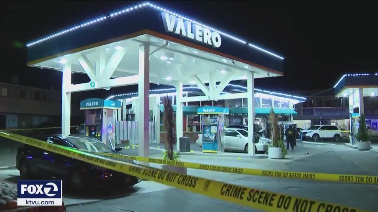 Oakland police say 8 people shot, 1 killed at gas station Monday evening - KTVU FOX 2 San Francisco