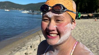 Bay Area teen swims from Ireland to Scotland, for 'every single person' ever touched by cancer