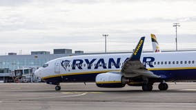 Ryanair flight safely lands in Greece after bomb scare