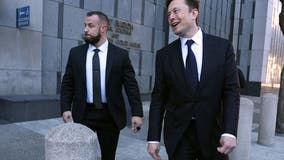 Elon Musk defiantly defends himself in Tesla tweet trial, chats with photographers outside court