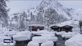 Winter storm's impact on the snowpack, Sierra slopes