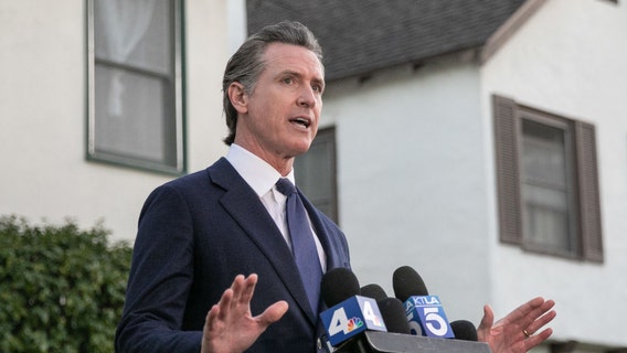 California’s Gavin Newsom opposes trans athletes in women’s sports, splitting with progressives
