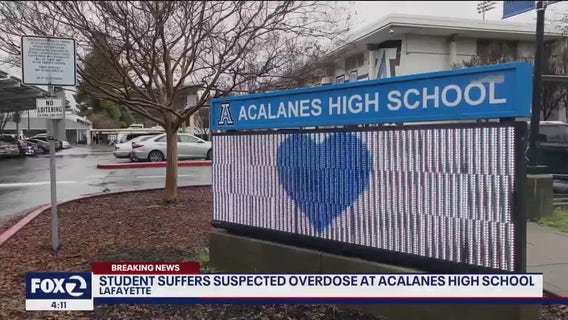Student administered Narcan after suspected overdose at Lafayette High School