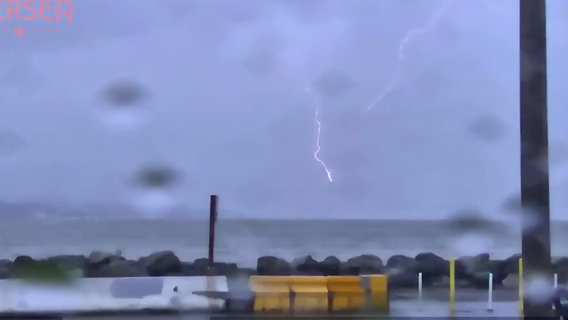 Wildest weekend California weather images: Buckled roads and banks of snow