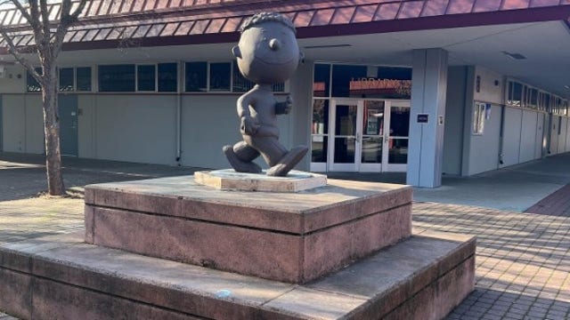 First Black ‘Peanuts’ character stands tall at high school in Santa Rosa