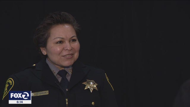 First Latina and woman sworn in as Alameda County sheriff