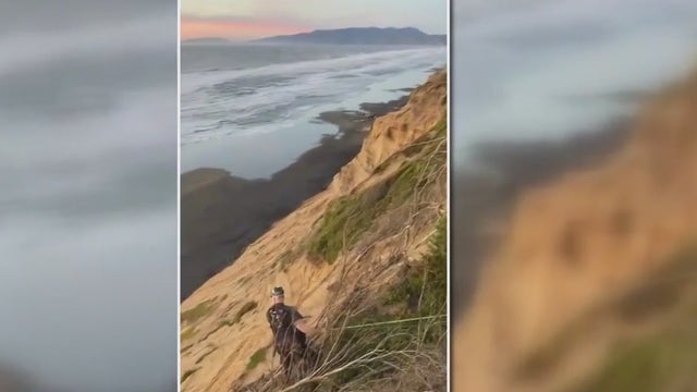 San Francisco firefighters rescue 2 from Fort Funston cliff
