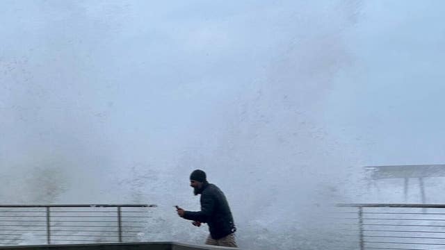 The aftermath of the latest Bay Area storm: trees down, rocks on roadways