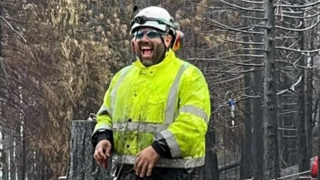 California utility worker dies in crash while working to clear storm debris