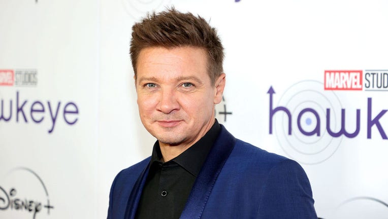 FILE - Jeremy Renner attends the Hawkeye New York Special Fan Screening at AMC Lincoln Square on Nov. 22, 2021 in New York City. (Photo by Theo Wargo/Getty Images for Disney)