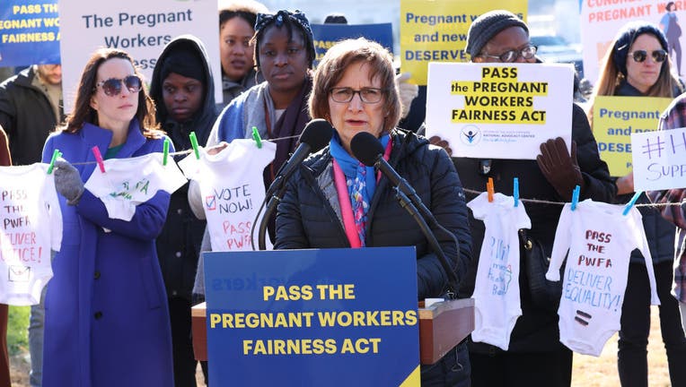 Advocates, Legislators, And Pregnant Workers Rally On Capitol Hill For The Pregnant Workers Fairness Act