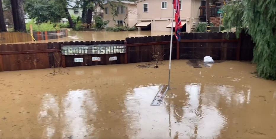 Santa Cruz County crews hop on jet skis to rescue stranded homeowners