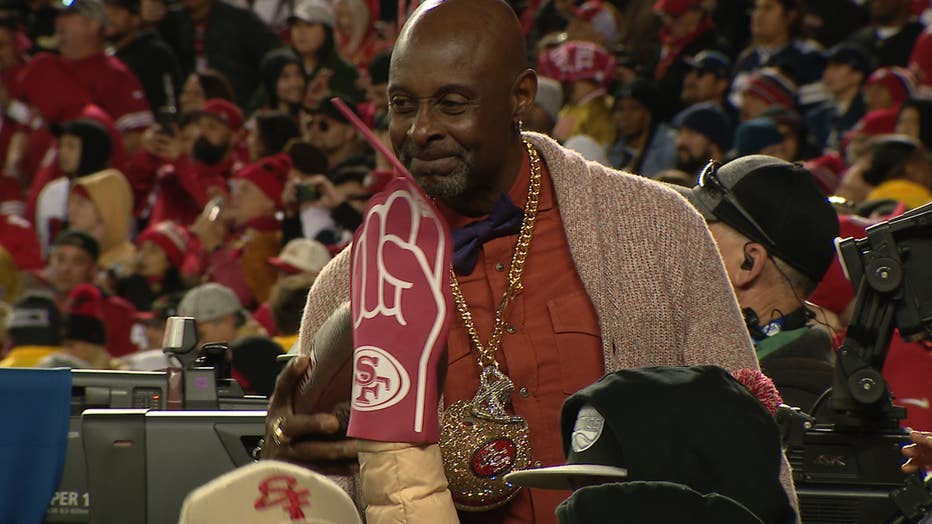 Bay Area legends flock to Santa Clara to cheer on the 49ers