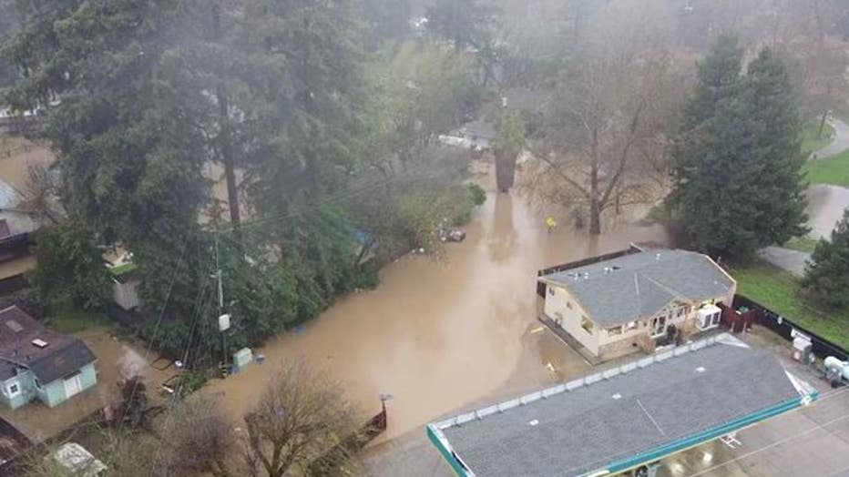 Santa Cruz County crews hop on jet skis to rescue stranded homeowners