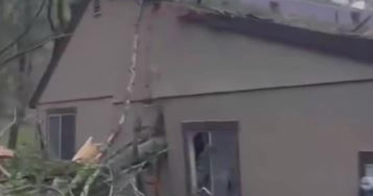 Tree falls into home, severs gas line in the North Bay | KTVU FOX 2