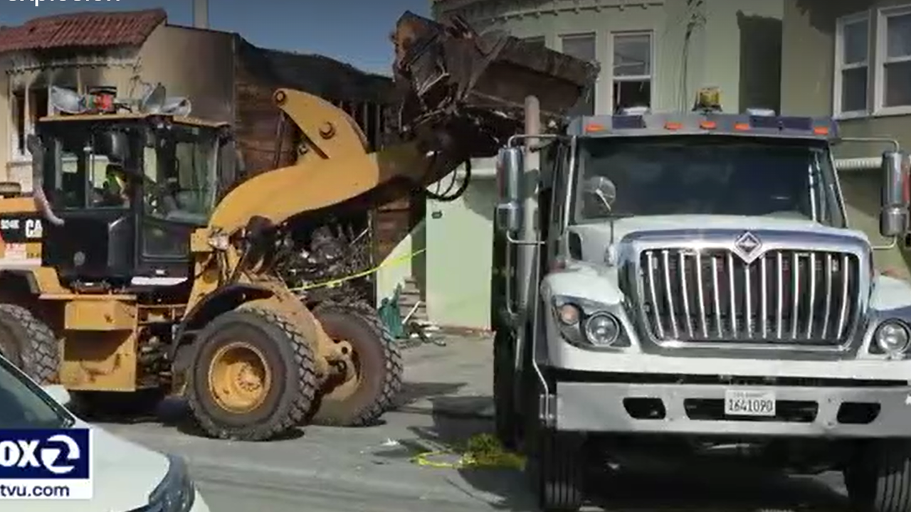 Fire investigators search for clues behind San Francisco home explosion