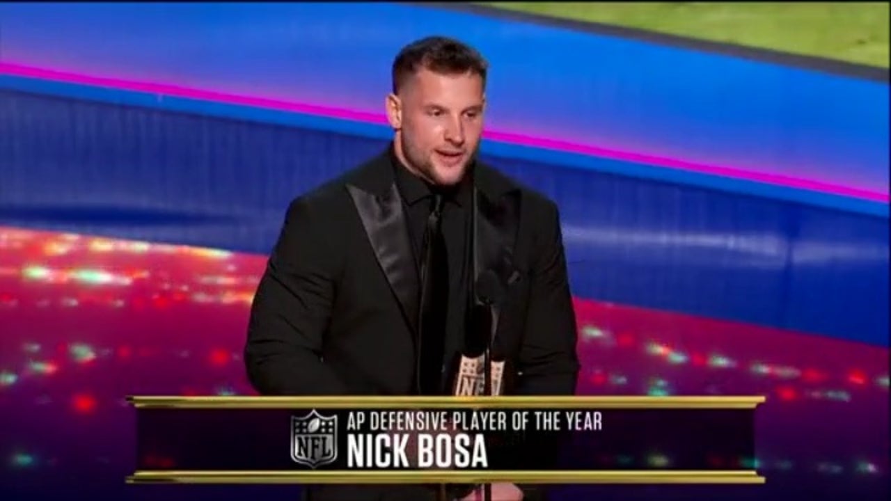 49ers' Nick Bosa captures NFL award for November dominance