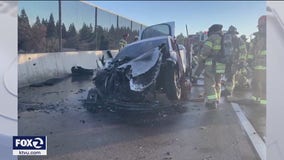 Electric vehicle fires and crashes spark Bay Area first responder training