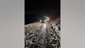 Over 100 drivers stuck on snow-clogged road in Livermore