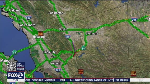 Cattle wander onto I-580, California Highway Patrol says