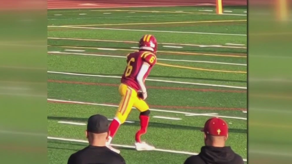 Dual sport high school athlete makes comeback after being hit by a drunk driver