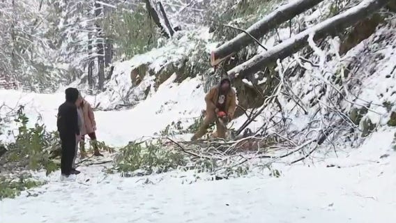 North Bay slammed with wet weather, forcing road and school closures