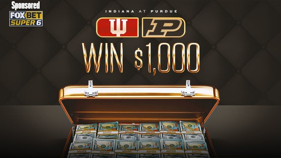 Win $1,000 on Indiana-Purdue playing FOX Bet Super 6 hoops challenge