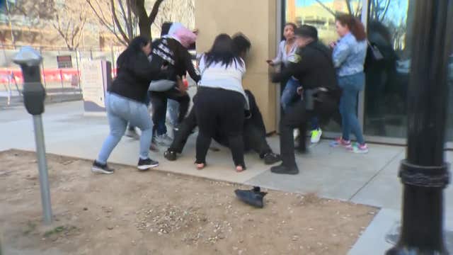 Families fight outside Sacramento courthouse in case of alleged drunk driver who killed 5