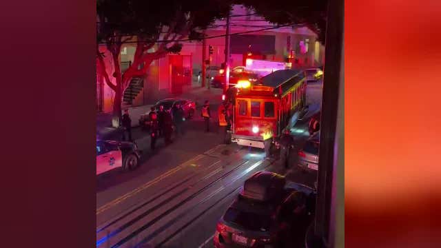 Cable Car derails in San Francisco's Nob Hill, no one injured